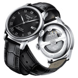 Tissot Le Locle Powermatic 80 Black Dial Black Leather Strap Watch For Men - T006.407.16.053.00 Authentic Buy Shop Now