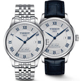 Tissot Le Locle Powermatic 80 Silver Dial Silver Steel Strap Watch for Men - T006.407.11.033.03 Authentic Buy Shop Now