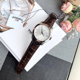 Tissot T Classic Couturier Quartz Silver Dial Watch For Women - T035.210.16.031.03 Authentic Buy Shop Now
