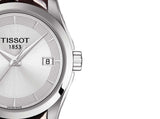 Tissot T Classic Couturier Quartz Silver Dial Watch For Women - T035.210.16.031.03 Authentic Buy Shop Now