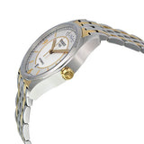Tissot T Classic T One Automatic Silver Dial Two Tone Steel Strap Watch For Men - T038.430.22.037.00 Authentic Buy Shop Now
