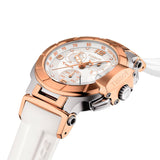 Tissot T Race Chronograph White Dial White Rubber Strap Watch for Women - T048.217.27.017.00 Authentic Buy Shop Now