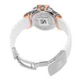 Tissot T Race Chronograph White Dial White Rubber Strap Watch for Women - T048.217.27.017.00 Authentic Buy Shop Now
