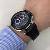 Tissot T Race Chronograph Black Dial Black Rubber Strap Watch for Men - T048.417.27.057.00 Authentic Buy Shop Now