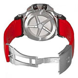 Tissot T Race Chronograph Black Dial Red Rubber Strap Watch for Men - T048.417.27.057.01 Authentic Buy Shop Now