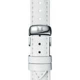 Tissot Dressport Chronograph Mother of Pearl Dial White Leather Strap Watch for Women - T050.217.17.117.00 Authentic Buy Shop Now