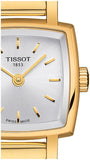 Tissot Lovely Square Silver Dial Gold Mesh Bracelet Watch For Women - T058.109.33.031.00 Authentic Buy Shop Now