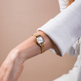 Tissot Lovely Square Lady Quartz Rose Gold Dial Rose Gold Mesh Bracelet Watch For Women - T058.109.33.456.00 Authentic Buy Shop Now