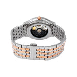 Tissot Tradition Powermatic 80 Open Heart Silver Dial Two Tone Steel Strap Watch For Men - T063.907.22.038.01 Authentic Buy Shop Now
