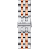 Tissot T Classic Tradition White Dial Two Tone Mesh Bracelet Watch For Men - T063.610.22.037.01 Authentic Buy Shop Now