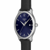 Tissot T Classic Tradition Blue Dial Black Leather Strap Watch For Men - T063.610.16.047.00 Authentic Buy Shop Now