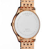 Tissot T Classic Tradition White Dial Rose Gold Steel Strap Watch For Women - T063.610.33.038.00 Authentic Buy Shop Now