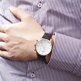 Tissot T Classic Tradition Chronograph White Dial Brown Leather Strap Watch For Men - T063.617.36.037.00 Authentic Buy Shop Now