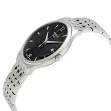 Tissot T Classic Tradition Black Dial Silver Steel Strap Watch For Men - T063.610.11.057.00 Authentic Buy Shop Now
