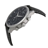 Tissot Tradition Chronograph Black Dial Black Leather Strap Watch For Men - T0636171605700 Authentic Buy Shop Now