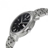 Tissot Automatics III Black Dial Silver Steel Strap Watch For Men - T065.430.11.051.00 Authentic Buy Shop Now