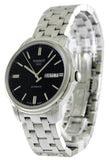 Tissot Automatics III Black Dial Silver Steel Strap Watch For Men - T065.430.11.051.00 Authentic Buy Shop Now