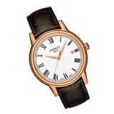 Tissot T Classic Carson White Dial Brown Leather Strap Watch For Men - T085.410.36.013.00 Authentic Buy Shop Now