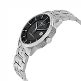 Tissot Luxury Powermatic 80 Black Dial Silver Steel Strap Watch for Men - T086.407.11.201.02 Authentic Buy Shop Now