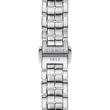 Tissot T Trend Flamingo Black Dial Silver Steel Strap Watch For Women - T094.210.11.051.00 Authentic Buy Shop Now