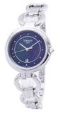 Tissot T Lady Flamingo Mother of Pearl Blue Dial Silver Steel Strap Watch for Women - T094.210.11.126.00 Authentic Buy Shop Now