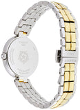 Tissot Flamingo Mother of Pearl White Dial Two Tone Steel Strap Watch For Women - T094.210.22.111.01 Authentic Buy Shop Now