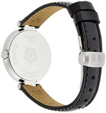 Tissot Flamingo Mother of Pearl White Dial Black Leather Strap Watch For Women - T094.210.26.111.00 Authentic Buy Shop Now