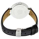 Tissot Flamingo Mother of Pearl White Dial Black Leather Strap Watch For Women - T094.210.26.111.00 Authentic Buy Shop Now