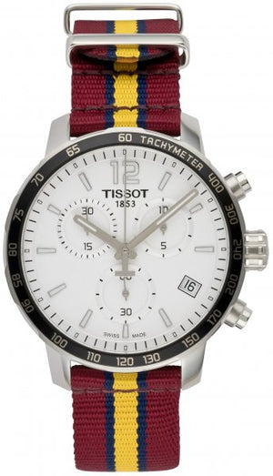 Tissot Quickster Chronograph NBA Cleveland Cavaliers Watch For Men - T095.417.17.037.13 Authentic Buy Shop Now