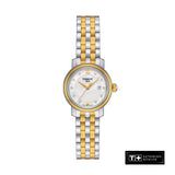 Tissot T Classic Bridgeport Mother of Pearl Dial Two Tone Steel Strap Watch For Women - T097.010.22.116.00 Authentic Buy Shop Now