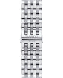 Tissot T Classic Bridgeport Black Dial Silver Steel Strap Watch For Men - T097.410.11.058.00 Authentic Buy Shop Now