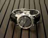 Tissot T Classic Bridgeport Black Dial Black Leather Strap Watch For Men - T097.410.16.058.00 Authentic Buy Shop Now