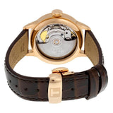 Tissot Chemin Des Tourelles Powermatic 80 Lady Silver Dial Brown Leather Strap Watch For Women - T099.207.36.037.00 Authentic Buy Shop Now
