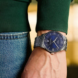 Tissot Chemin Des Tourelles Powermatic 80 Blue Dial Silver Steel Strap Watch for Men - T099.407.11.048.00 Authentic Buy Shop Now