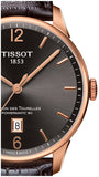 Tissot T Classic Chemin Des Tourelles Powermatic 80 Brown Dial Brown Leather Strap Watch for Men - T099.407.36.447.00 Authentic Buy Shop Now
