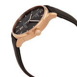 Tissot T Classic Chemin Des Tourelles Powermatic 80 Brown Dial Brown Leather Strap Watch for Men - T099.407.36.447.00 Authentic Buy Shop Now