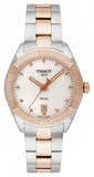Tissot PR 100 Sport Chic Diamonds Mother of Pearl Dial Two Tone Steel Strap Watch for Women - T101.910.22.116.00 Authentic Buy Shop Now
