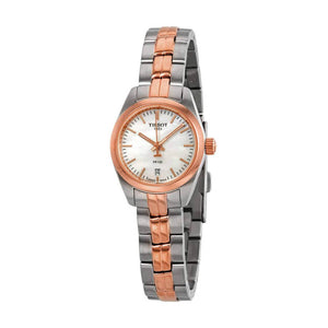 Tissot T Classic PR100 Mother of Pearl Dial Two Tone Steel Strap Watch for Women - T101.010.22.111.01 Authentic Buy Shop Now