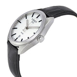 Tissot T Classic PR 100 White Dial Black Leather Strap Watch for Men - T101.410.16.031.00 Authentic Buy Shop Now