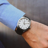 Tissot T Classic PR 100 White Dial Black Leather Strap Watch for Men - T101.410.16.031.00 Authentic Buy Shop Now