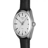 Tissot T Classic PR 100 White Dial Black Leather Strap Watch for Men - T101.410.16.031.00 Authentic Buy Shop Now
