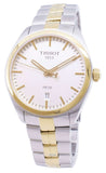 Tissot T Classic PR 100 White Dial Two Tone Steel Strap Watch for Men - T101.410.22.031.00 Authentic Buy Shop Now