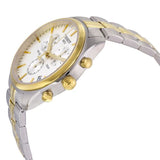 Tissot T Sport PR 100 Chronograph White Dial Two Tone Steel Strap Watch For Men - T101.417.22.031.00 Authentic Buy Shop Now