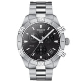 Tissot T Classic PR 100 Sport Chronograph Black Dial Silver Steel Strap Watch for Men - T101.617.11.051.00 Authentic Buy Shop Now