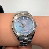 Tissot PR 100 Sport Chic Mother of Pearl Dial Watch For Women - T101.910.11.121.00 Authentic Buy Shop Now