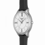 Tissot Bella Ora Round White Dial Black Leather Strap Watch For Women - T103.210.16.018.00 Authentic Buy Shop Now