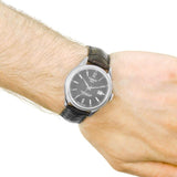 Tissot Ballade Powermatic 80 Cosc Black Dial Black Leather Strap Watch For Men - T108.408.16.057.00 Authentic Buy Shop Now
