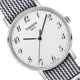 Tissot T Classic Everytime Medium White Dial Two Tone NATO Strap Watch for Women - T109.410.18.032.00 Authentic Buy Shop Now
