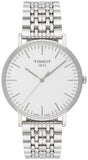 Tissot T Classic Everytime Large White Dial Silver Steel Strap Watch for Men - T109.610.11.031.00 Authentic Buy Shop Now