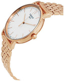 Tissot T Classic Everytime Small White Dial Rose Gold Mesh Bracelet Watch For Women - T109.210.33.031.00 Authentic Buy Shop Now